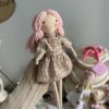Кукла с набором одежды (хвост русалки, костюм, платье)